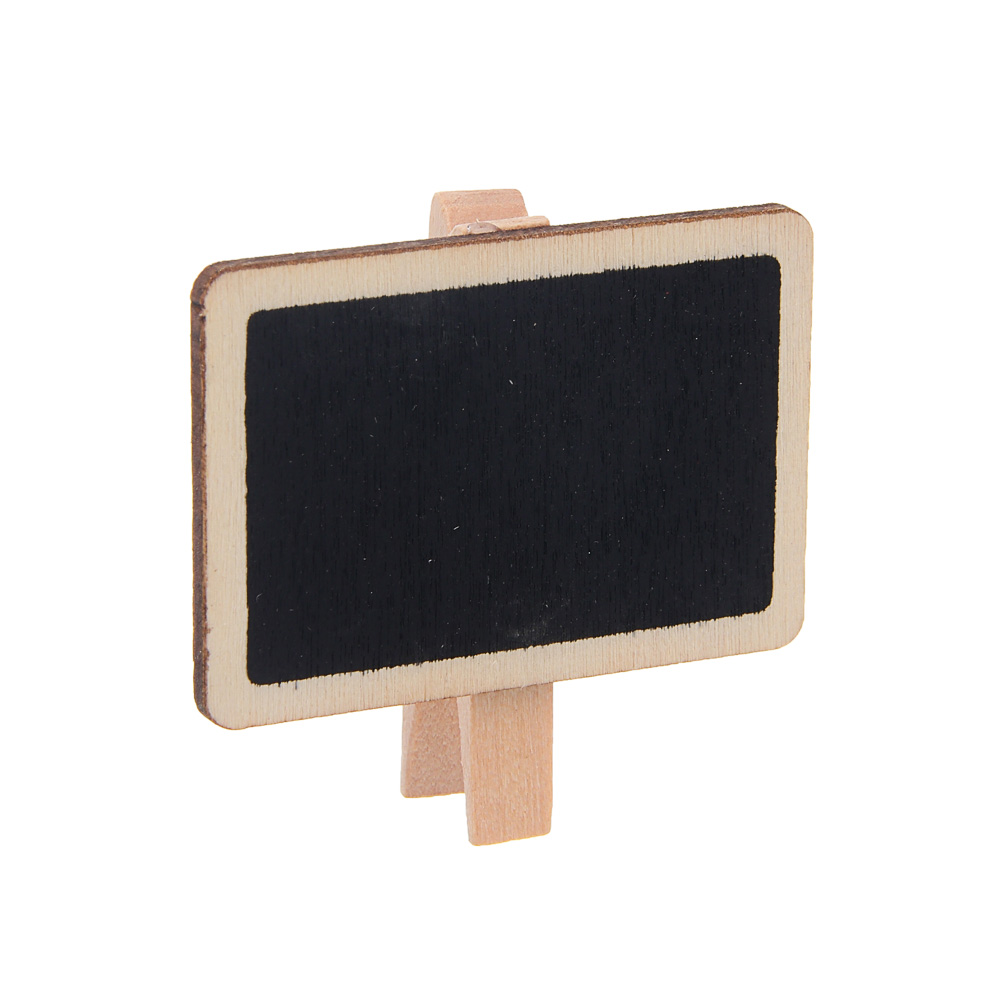 Набор прищепок DIY тм LADECOR дерево, металл, 4 шт - #2