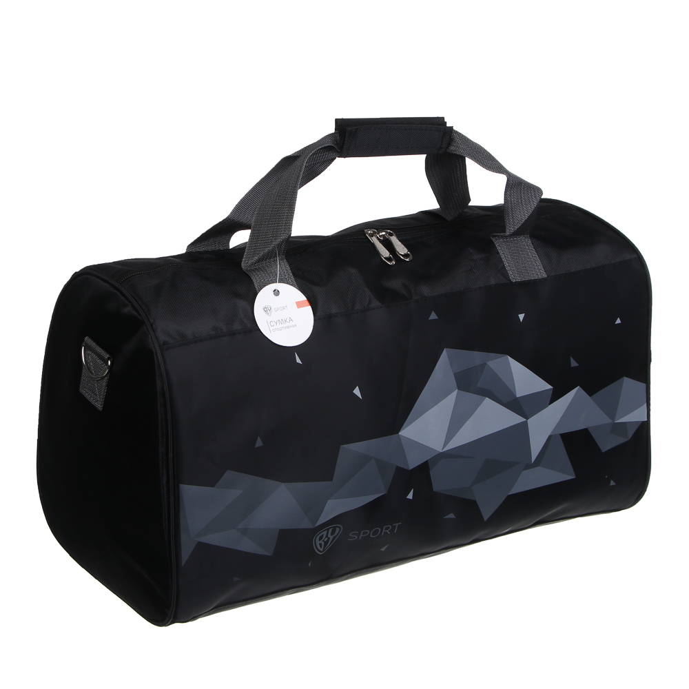 Сумка спортивная тм BY SPORT, 48x28x22см, полиэстер 420D, ПВХ - #7