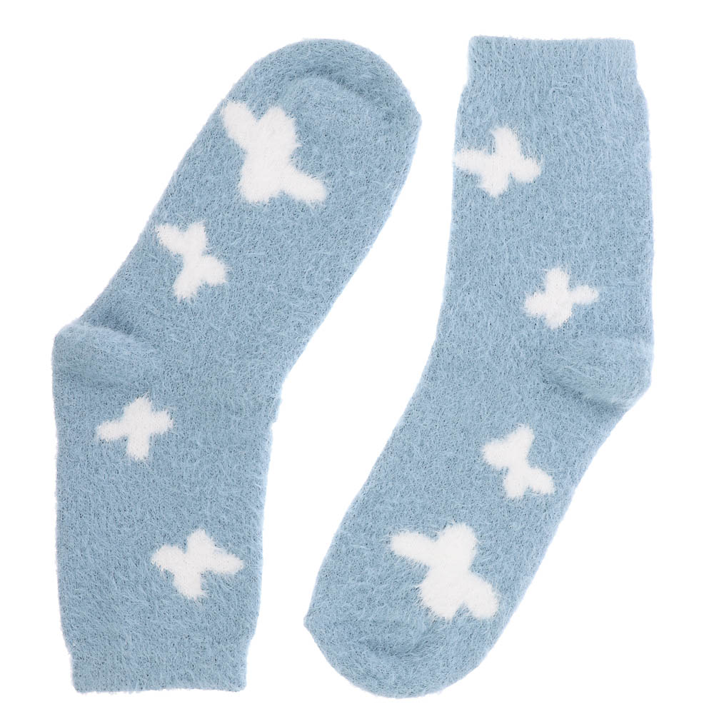 Носки женские с имитацией норки р. 36-39, 98% полиэстер, 2% спандекс, RSQ6 - #4