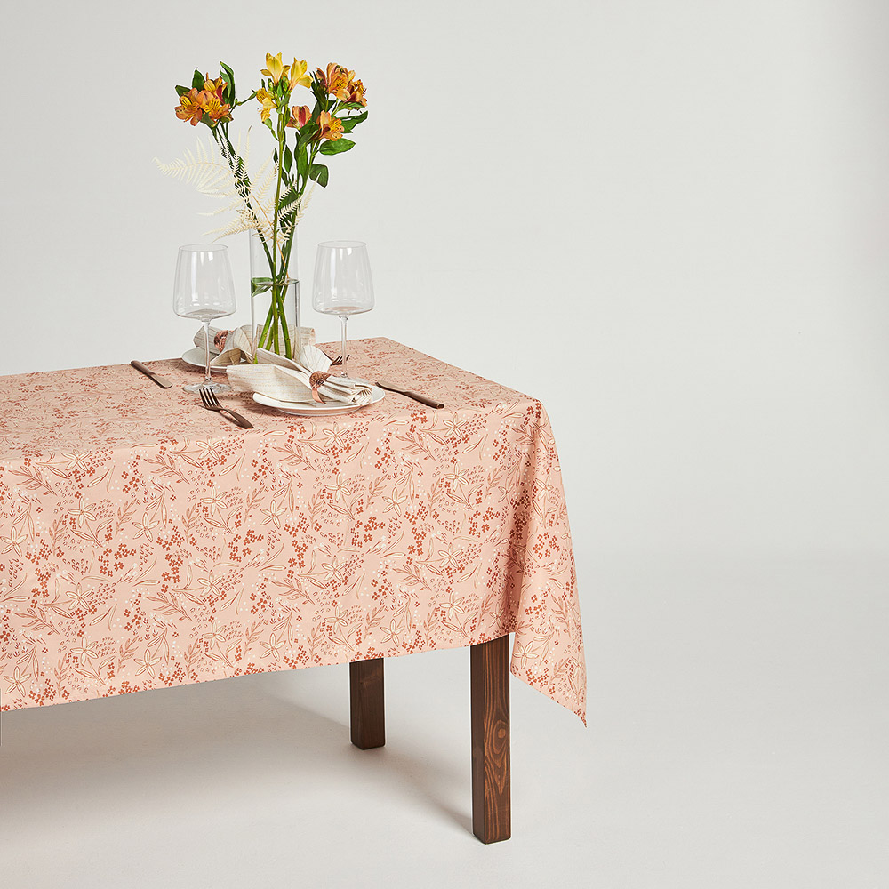 PROVANCE Карамель Скатерть текстильная 110х140см с водоотталкивающей пропиткой, цветы - #6