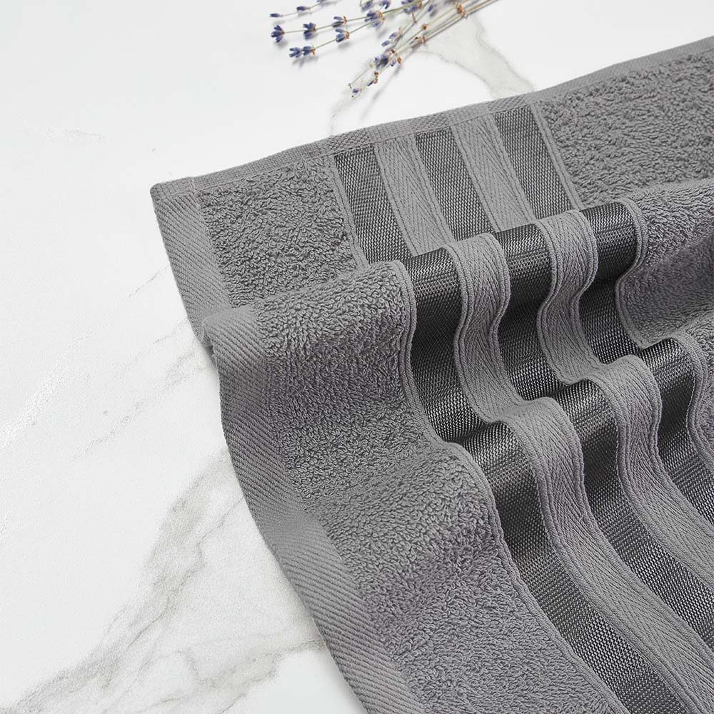 PROVANCE Фрэя Полотенце махровое, 100% хлопок, 70х130см, 360гр/м, серый - #6