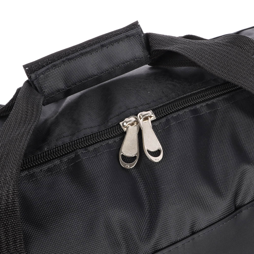 Сумка спортивная тм BY SPORT, 48x28x22см, полиэстер 420D, ПВХ, цвет черный - #3