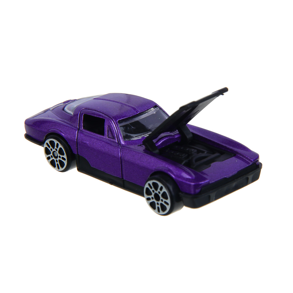 ИГРОЛЕНД Машинка "Супер гонки", металл, РР, 10,9х13 см, 24 дизайна - #6