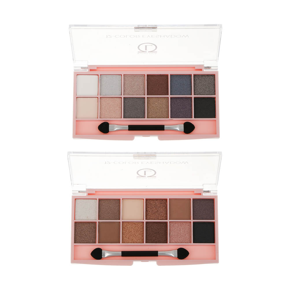 Тени 12-ти цветные тм ЮНИLOOK, 14 г - #2