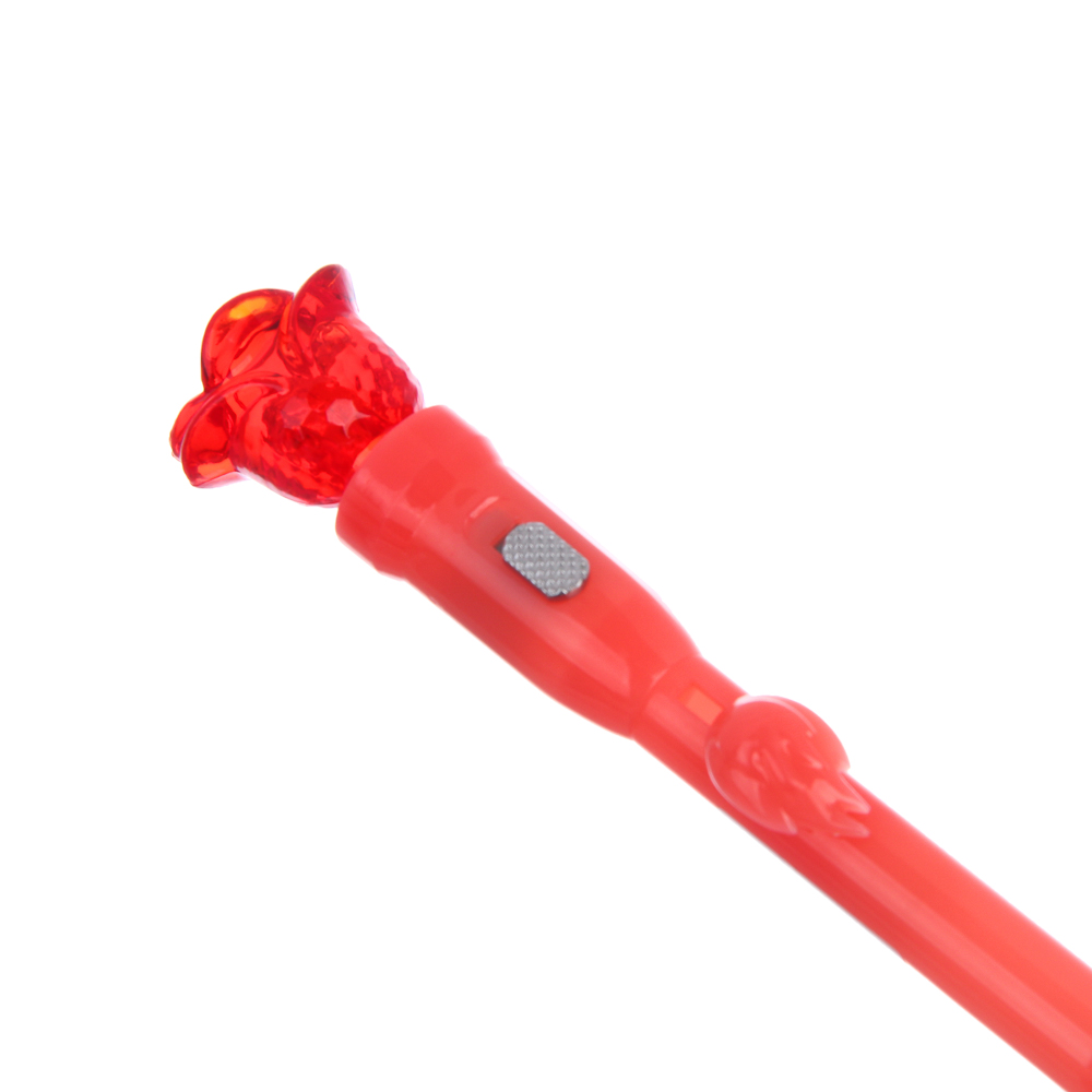 Ручка шариковая синяя с LED подсветкой "Love", 4 вида, шоу-бокс - #5