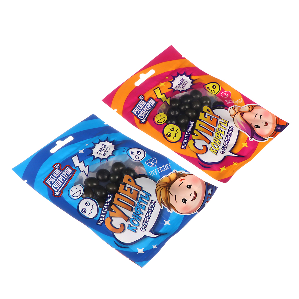 BY Русские Супергерои Жевательные конфеты с сюрпризом 15 гр. - #2