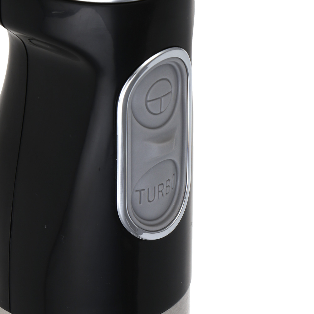 LEBEN Блендер погружной, 1500Вт, 2 скорости, чоппер, венчик и мерный стакан в компл., чёрный - #4