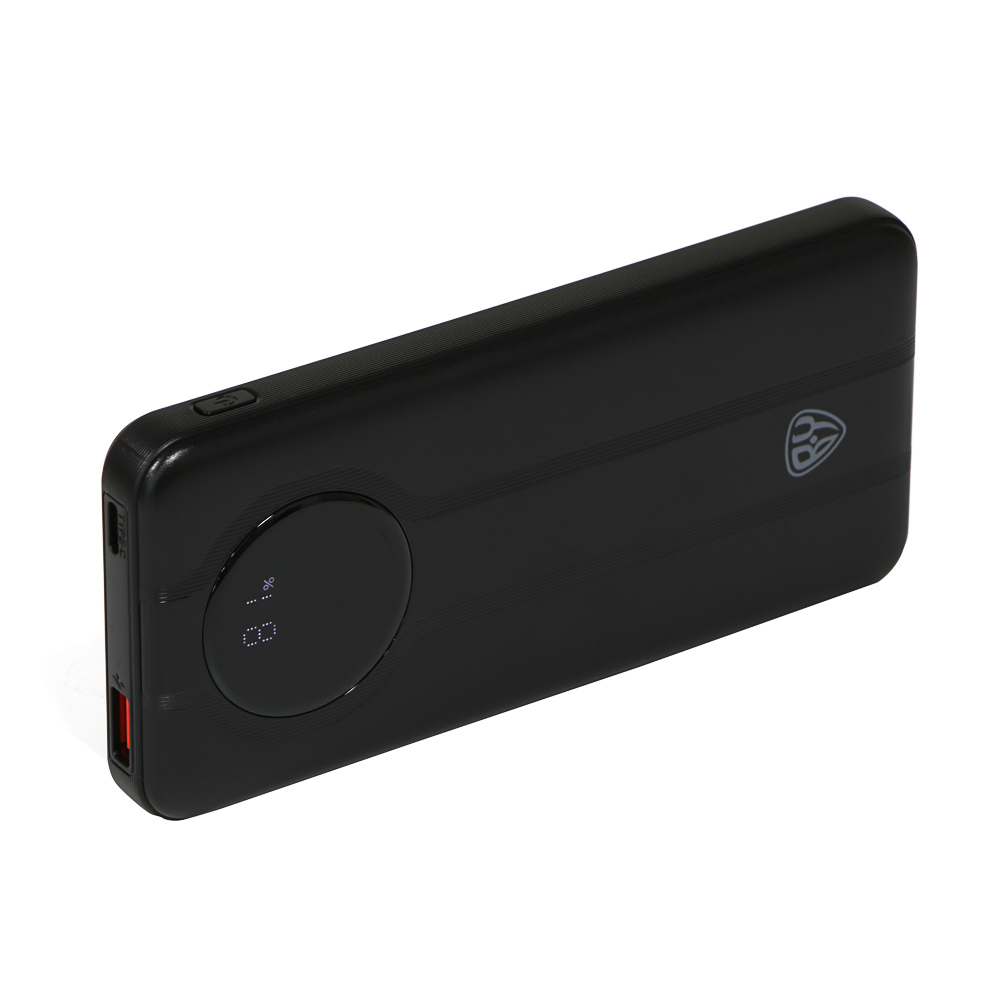 Аккумулятор мобильный BY Bolt10 10000мАч, встроен. кабели Type-C, iP, 20W, 3A, пластик, черный - #8