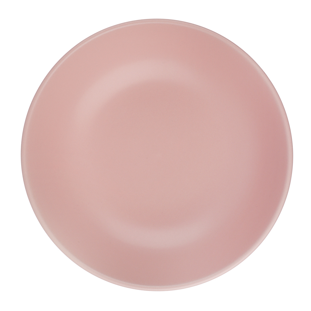 Тарелка для супа/салатник 20см, тм MILLIMI розовый, керамика - #4