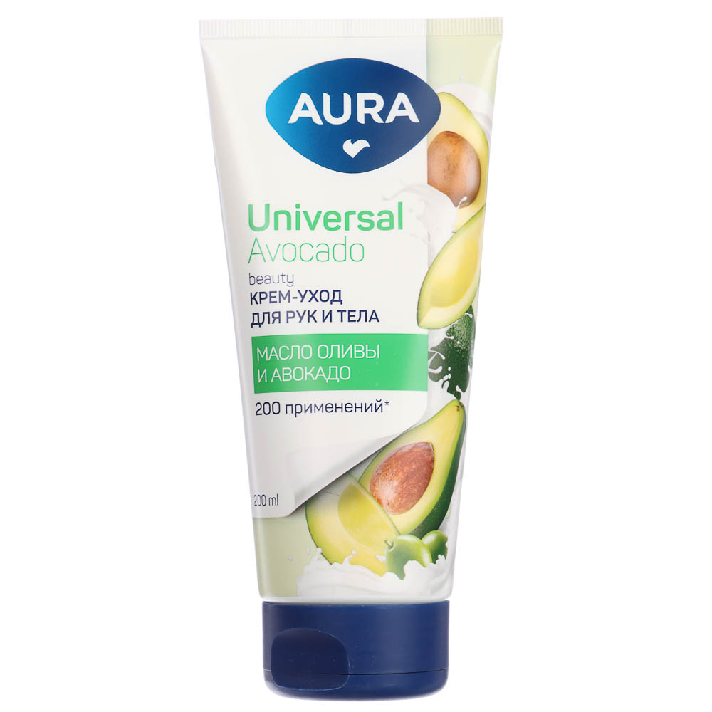 Крем-уход для рук и тела AURA универсальный, туба, 200мл - #2