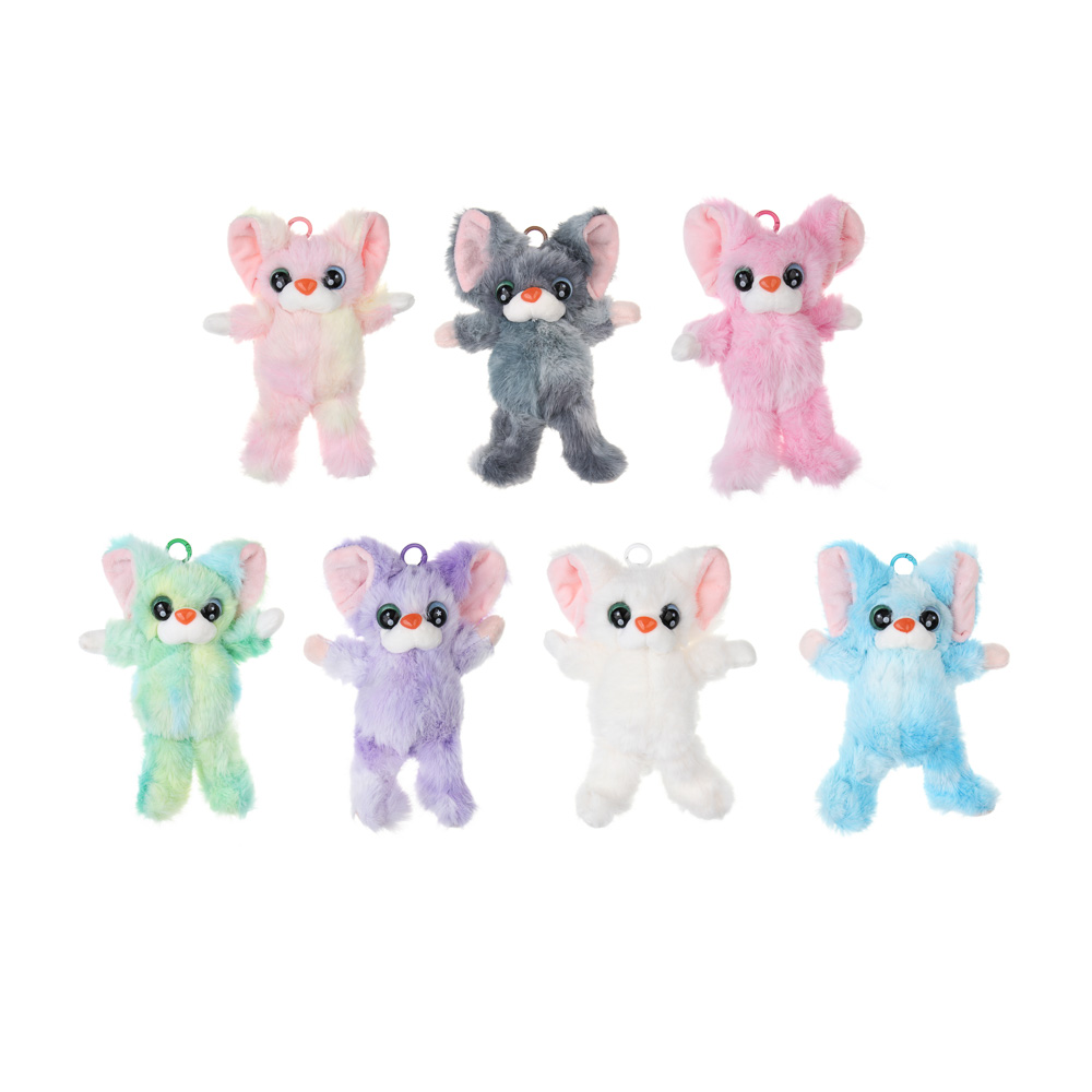 Игрушка мягкая "Котюня ушастик" 15 см, полиэстер, 8 цветов, ТМ ИГРОЛЕНД - #1