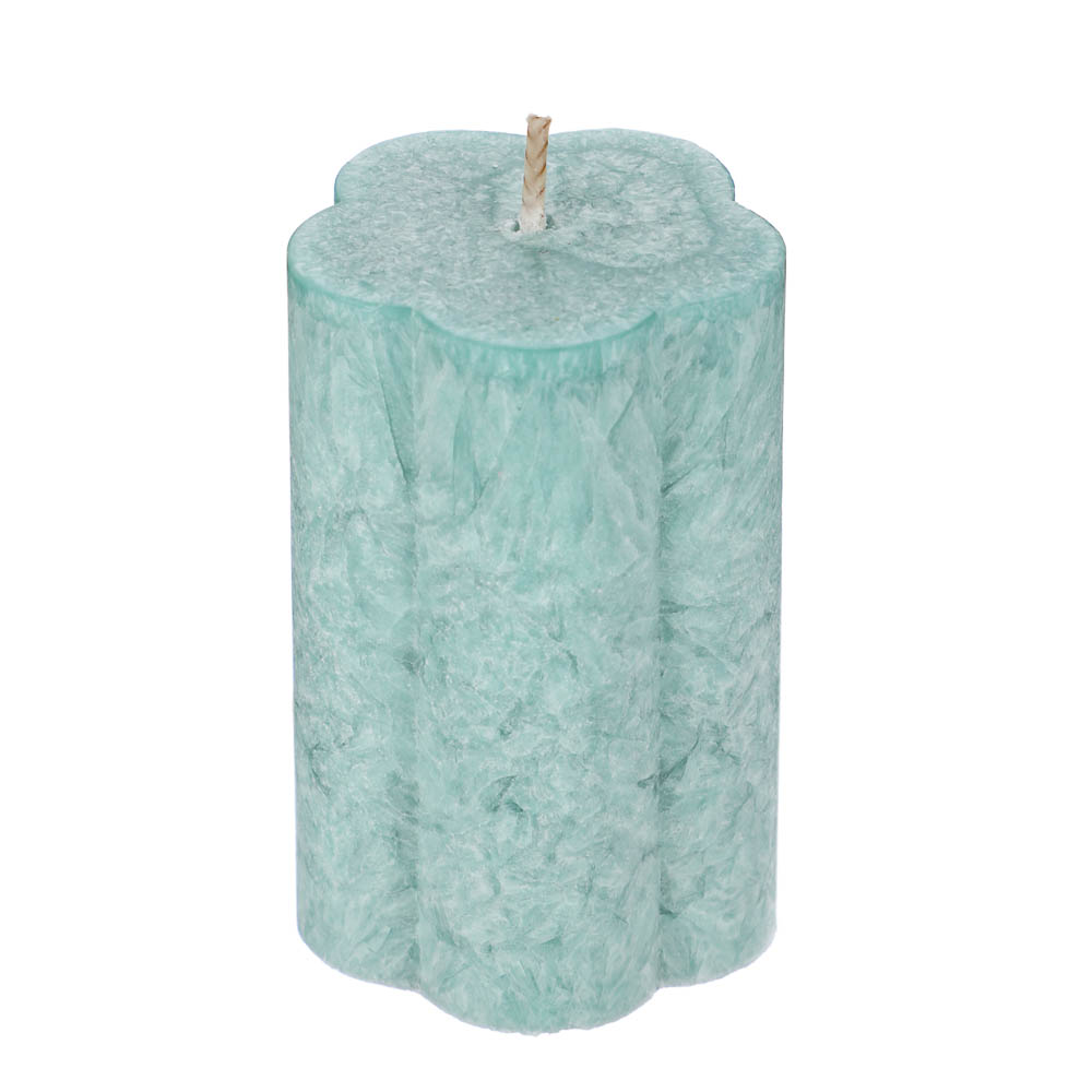 LADECOR Свеча столбик в форме цветка, парафин, 5x7,5 см, 6 цветов - #5