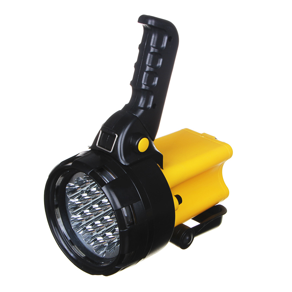 ЧИНГИСХАН Фонарь-прожектор, 19LED, 2000мАч, 220В, 12/24В, 20,5x12x17см, пластик, акрил - #3