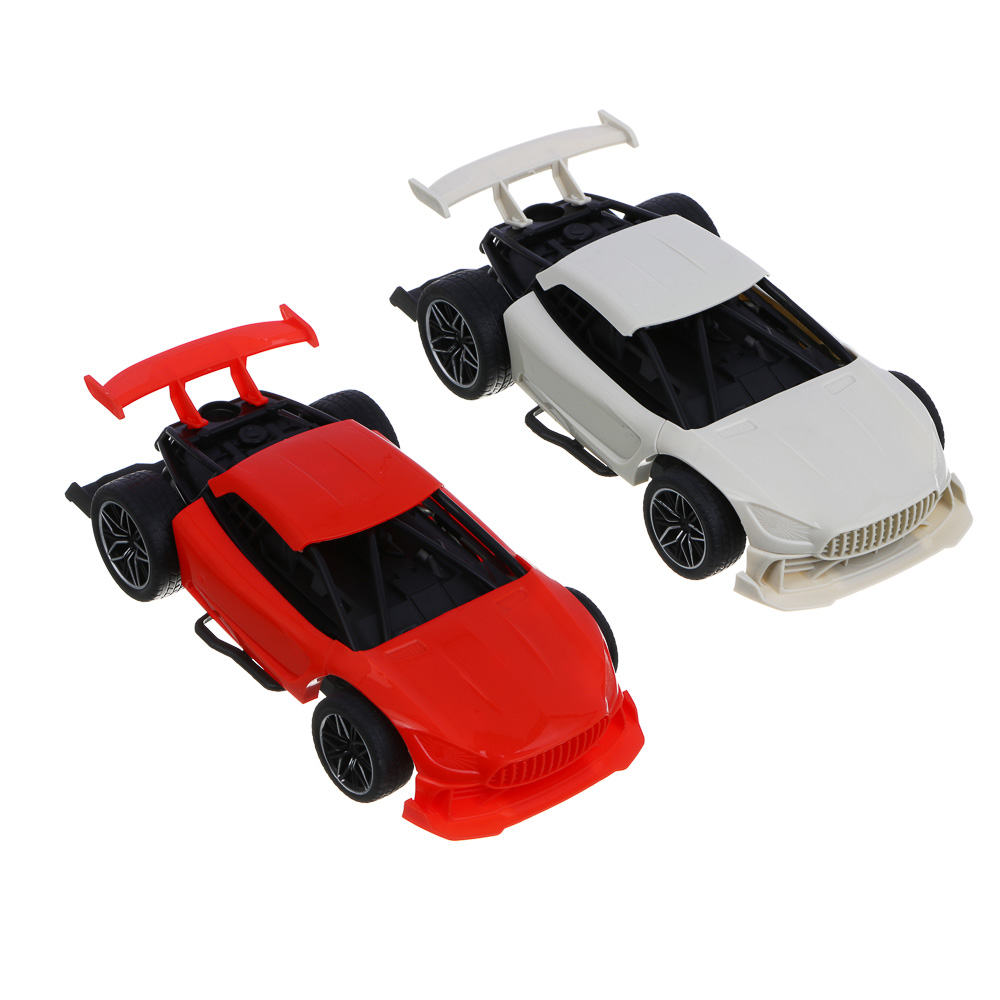 ИГРОЛЕНД Машина на радиоуправлении "Автогонка", 4-кан.пульт, 5АА, ABS, PP, TPA, 26х9,7х7,4см, 2диз - #2