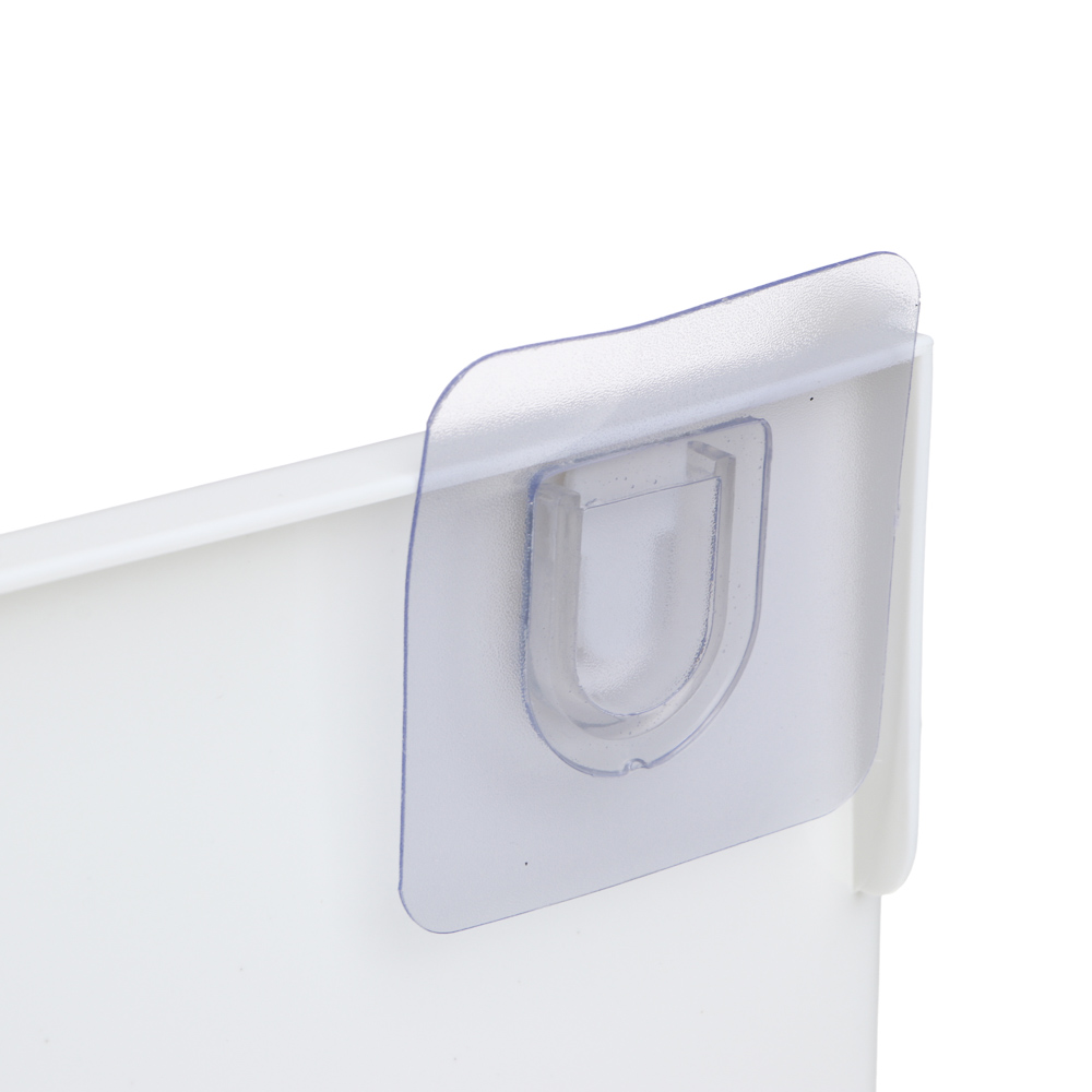 VETTA Classic Полка настенная прямоугольная, пластик, 28x11x7 см, молочный - #6