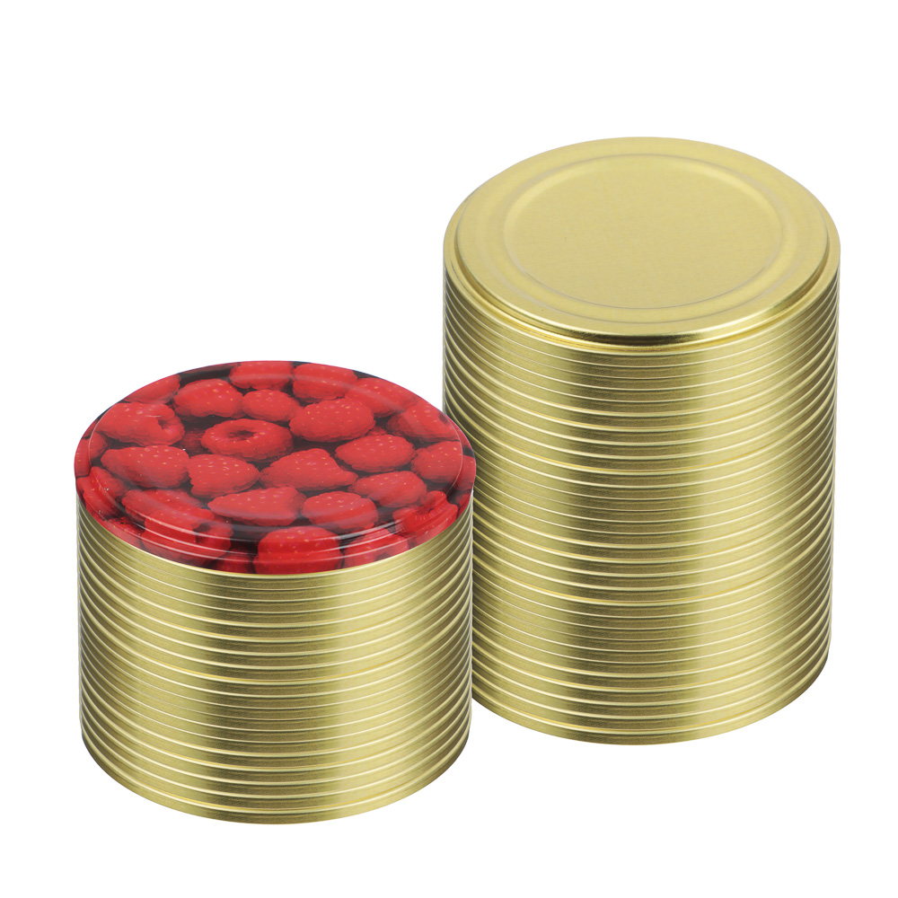 Набор крышек металлических для консервирования СКО, 50шт, D-82мм - #1