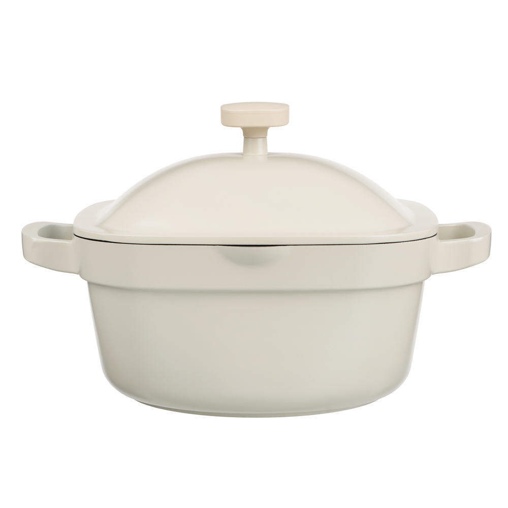 SATOSHI Мулон Кастрюля с крышкой литая 3,0л, d20x10см, антипригарное покрытие, индукция - #1