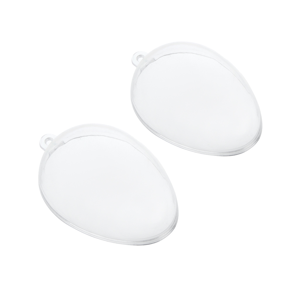 Подвеска-заготовка, 2 раздельные части «Яйцо», набор 2 шт, размер 1 шт 6х4,5 см - #4