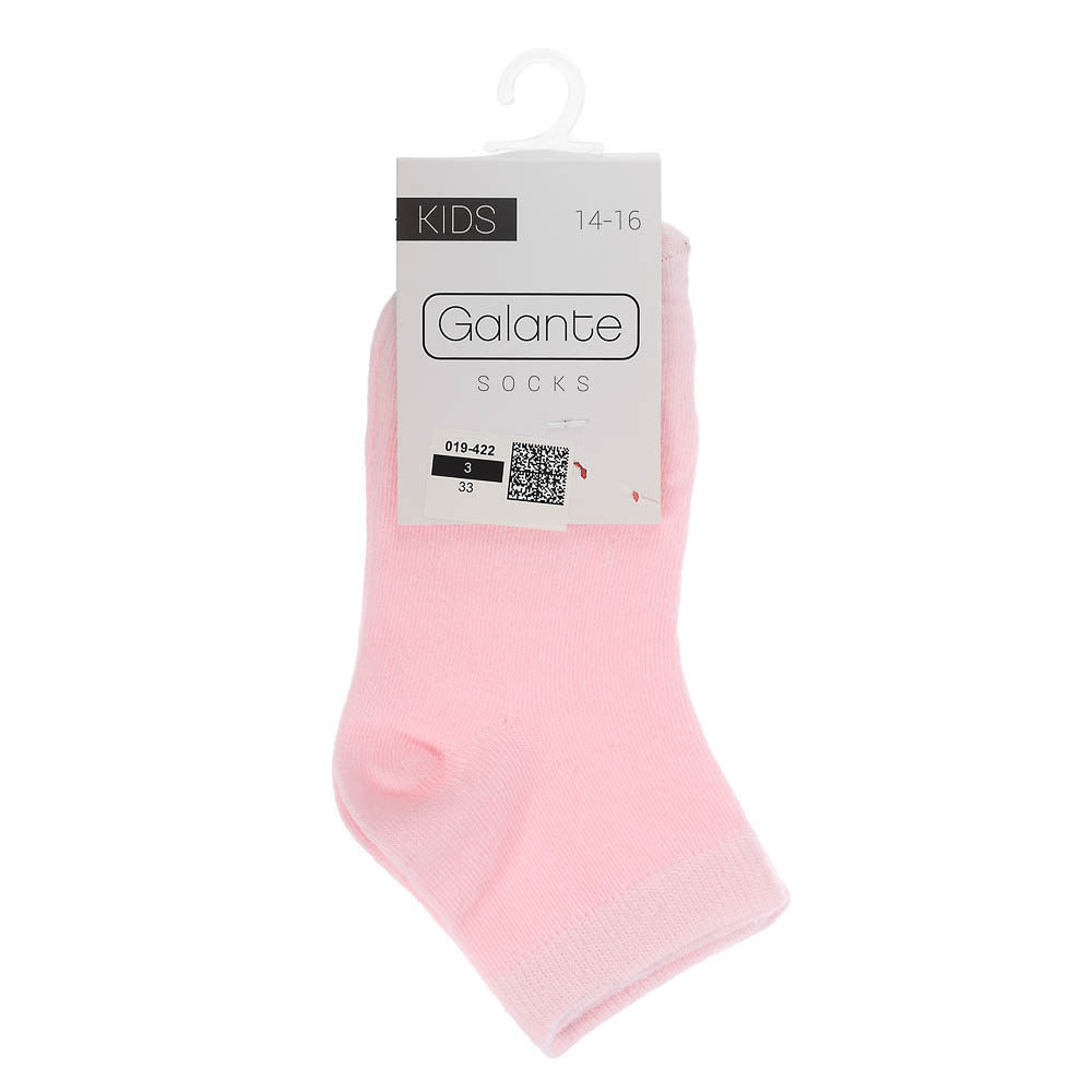 GALANTE Носки детские, р.14-16, 80% хлопок, 15% полиэстер, 5% спандекс, цвета в ас-те, #37 - #5