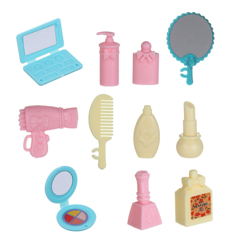 ИГРОЛЕНД Кукла шарнирная 28 см с дочками и акс., PVC, ABS, полиэстер, 23х6х32 см - #8