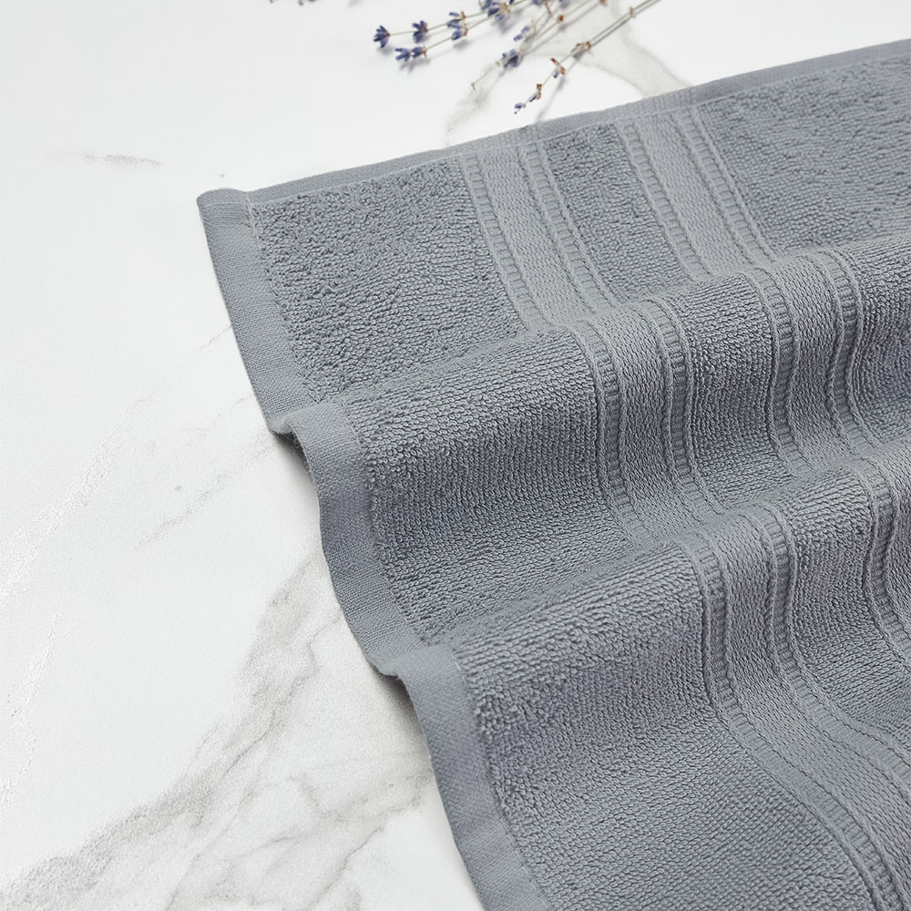 PROVANCE Нэви Полотенце махровое, 100% хлопок, 50х90см, 360гр/м, серый - #12