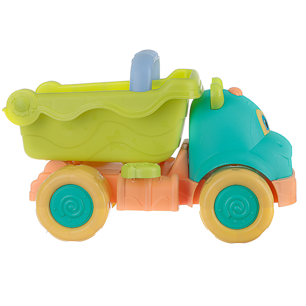 Набор для игр в песке "Самосвал", ИГРОЛЕНД, 3 предмета, пластик, для детей 3+ - #6