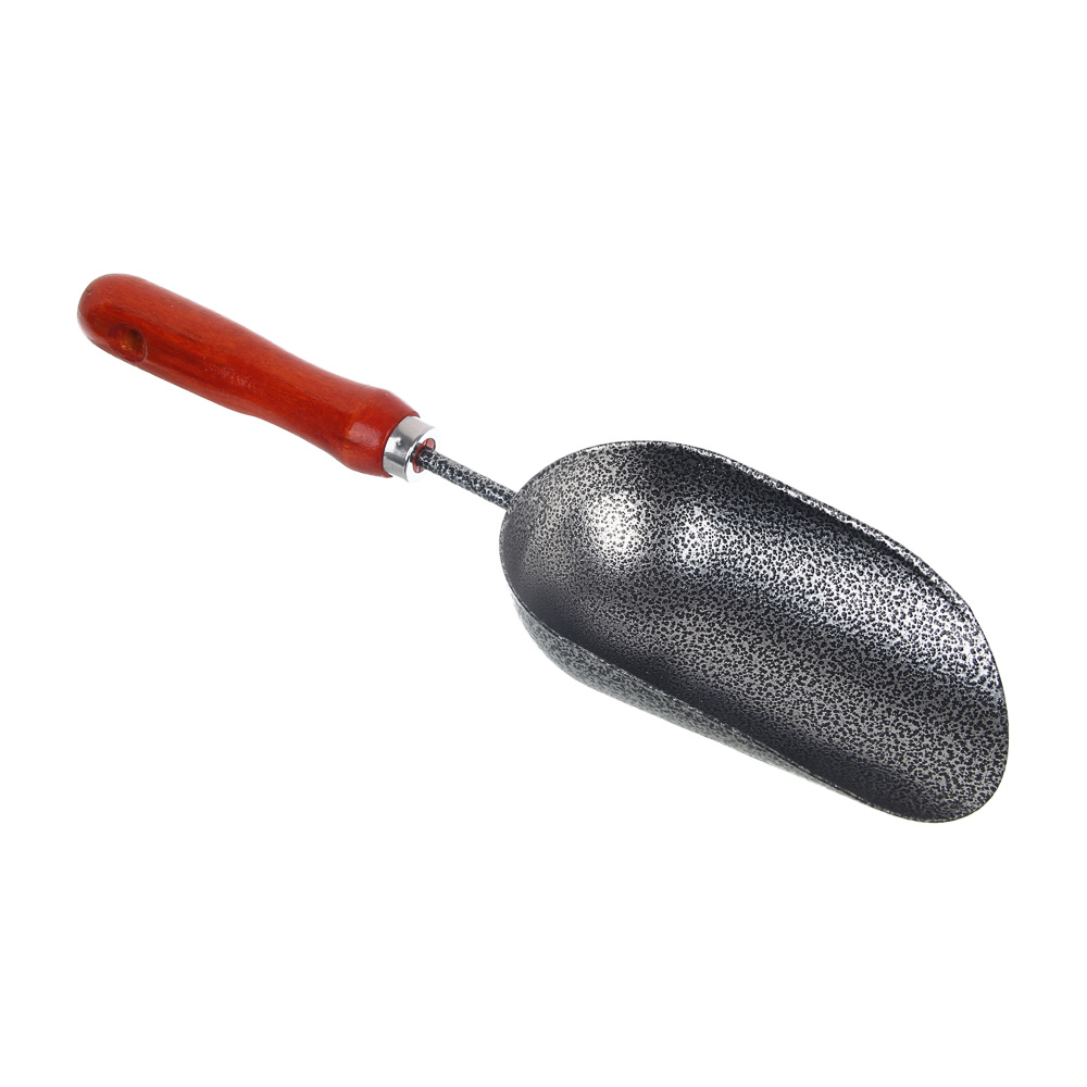 INBLOOM Совок садовый 33х9см, 1.8мм, металл, дерево - #1