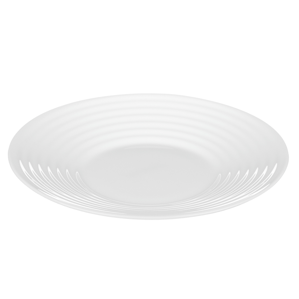 MILLIMI Бароло Тарелка закусочная 19см белая опаловое стекло - #2