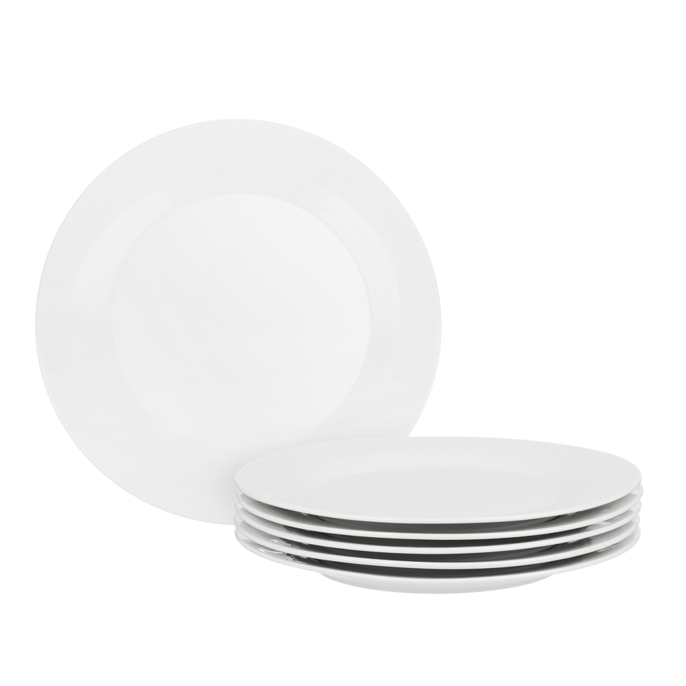 MILLIMI Сонет Набор стол.посуды 18пр (тар26см*6, тар22см*6, салатн15см*6), фарфор - #2