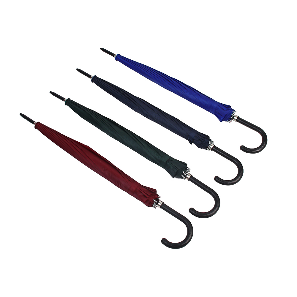 Зонт-трость универсальный, диаметр 98см, 16 спиц, металл, полиэстер, 4 цвета - #7