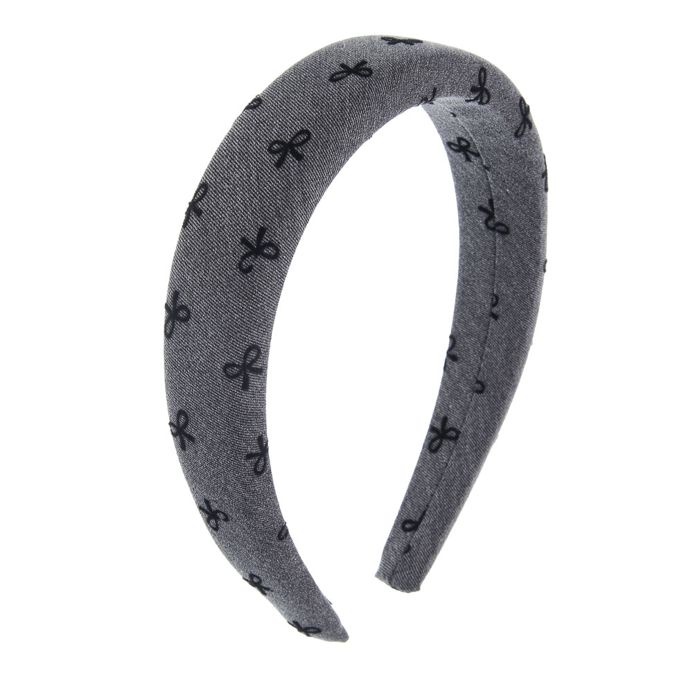 ЮНИLOOK Ободок для волос, 3см, полиэстер, пластик, 2 цвета, ACS25-17 - #2