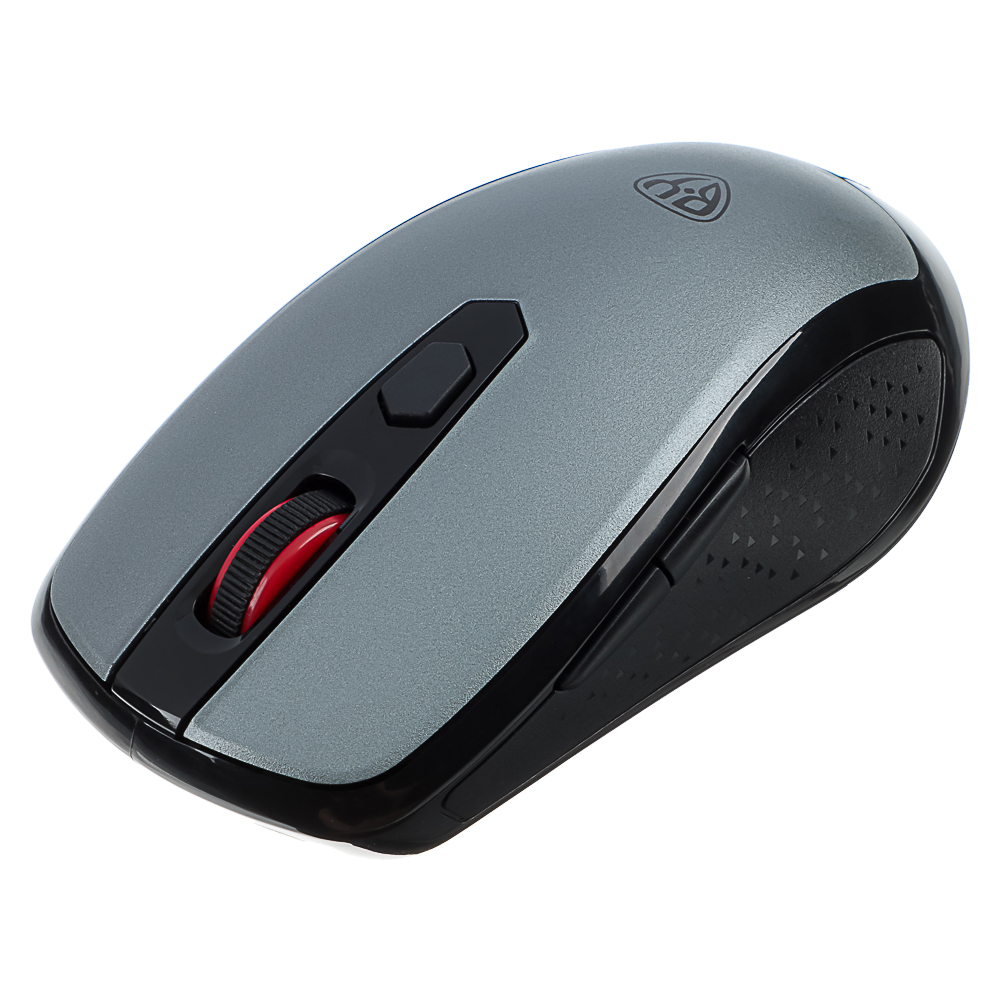 BY Набор беспроводной клавиатура и мышь, 104 кл.,6D бесш. клик,"copy-paste",1200DPI,ААА, серебристый - #11