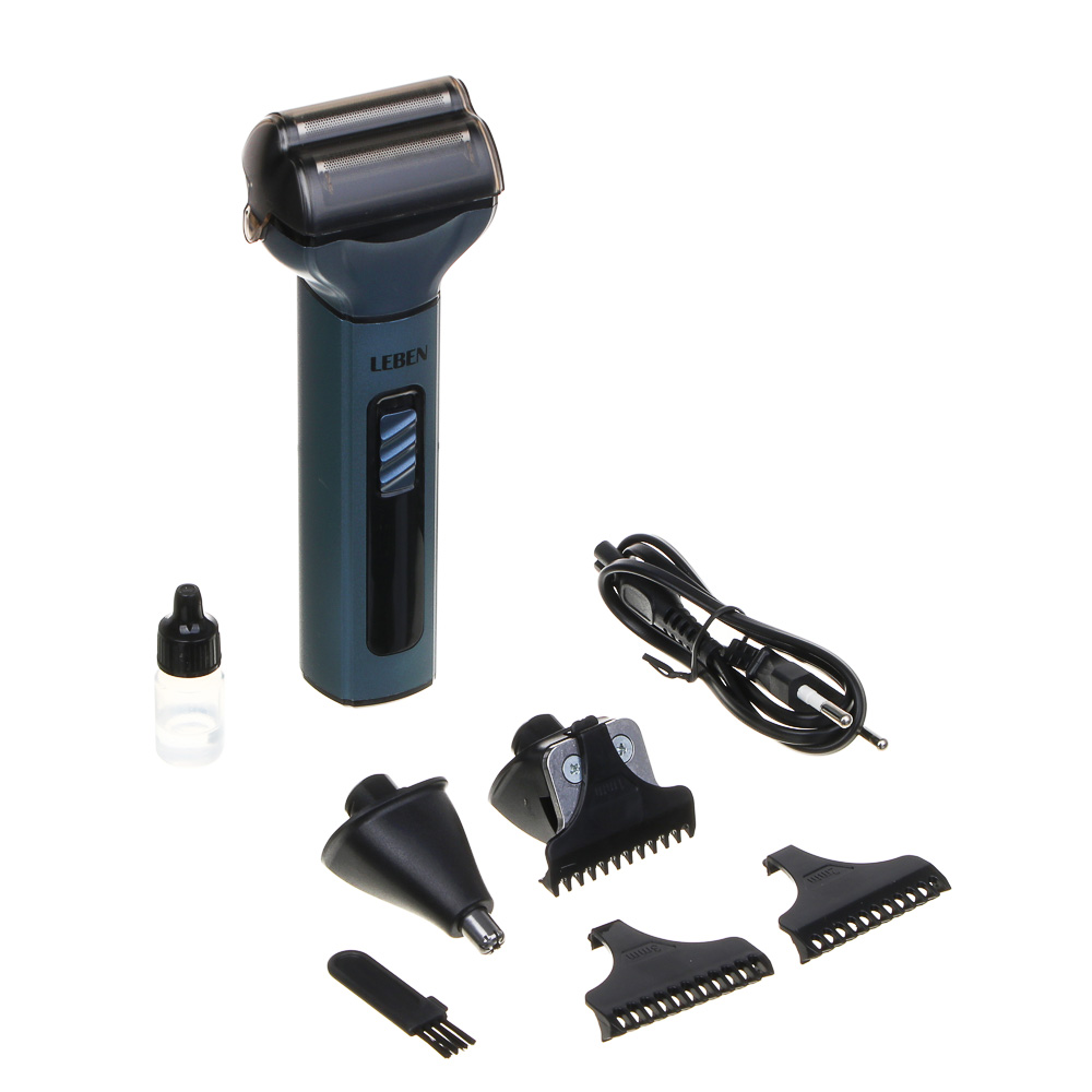 LEBEN Набор 3 в 1: машинка для стрижки, бритва, триммер - #7
