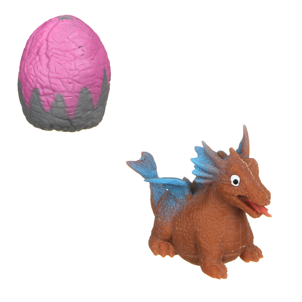LASTIKS Игрушка-яйцо 2 в 1, ТПР, 6х5см, 5 дизайнов - #1