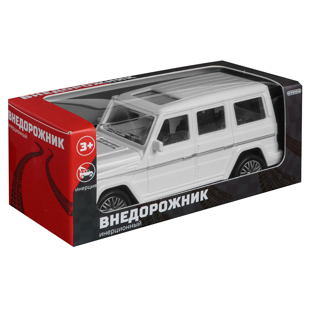 ИГРОЛЕНД Внедорожник инерционный, ABS, 13,6х6,5х5,4 см, 2 дизайна - #6