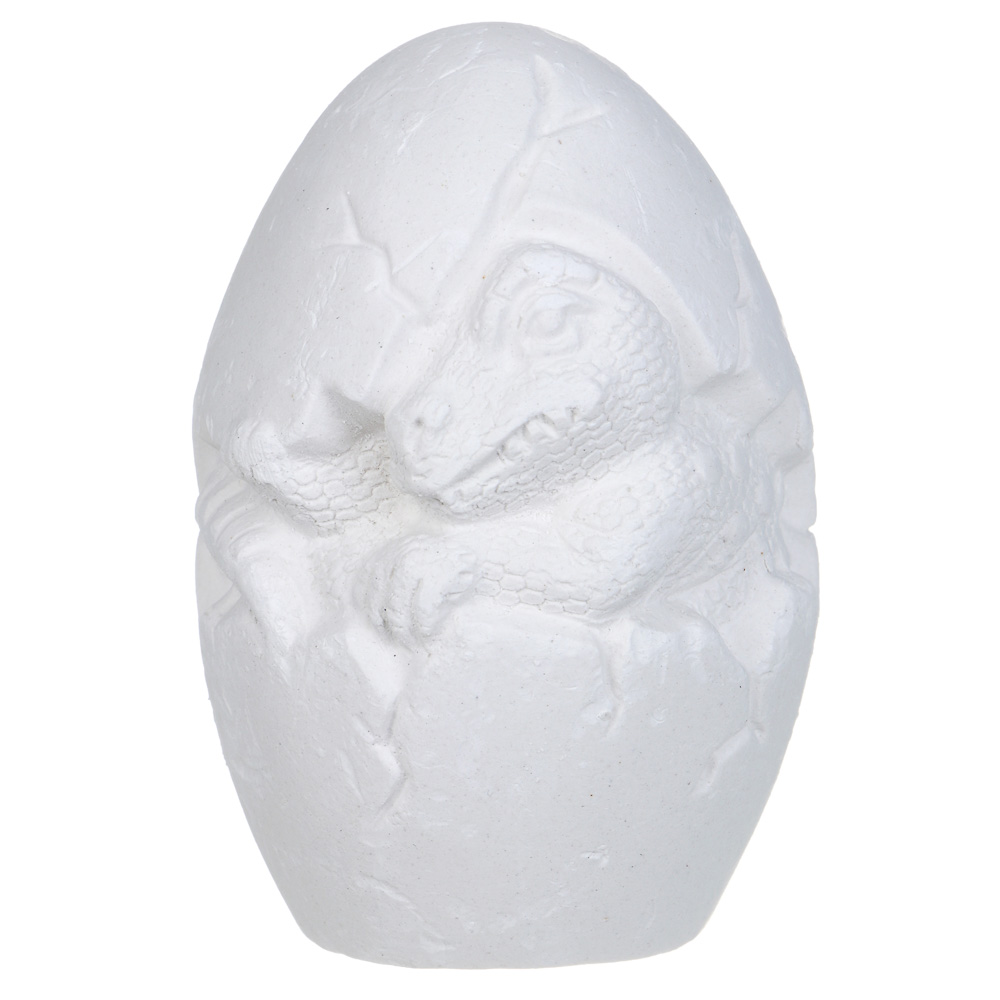 ХОББИХИТ Набор для творчества Раскопки в яйцах "Эпоха динозавров", гипс, PP, 8х11х6см, 12 дизайнов - #7