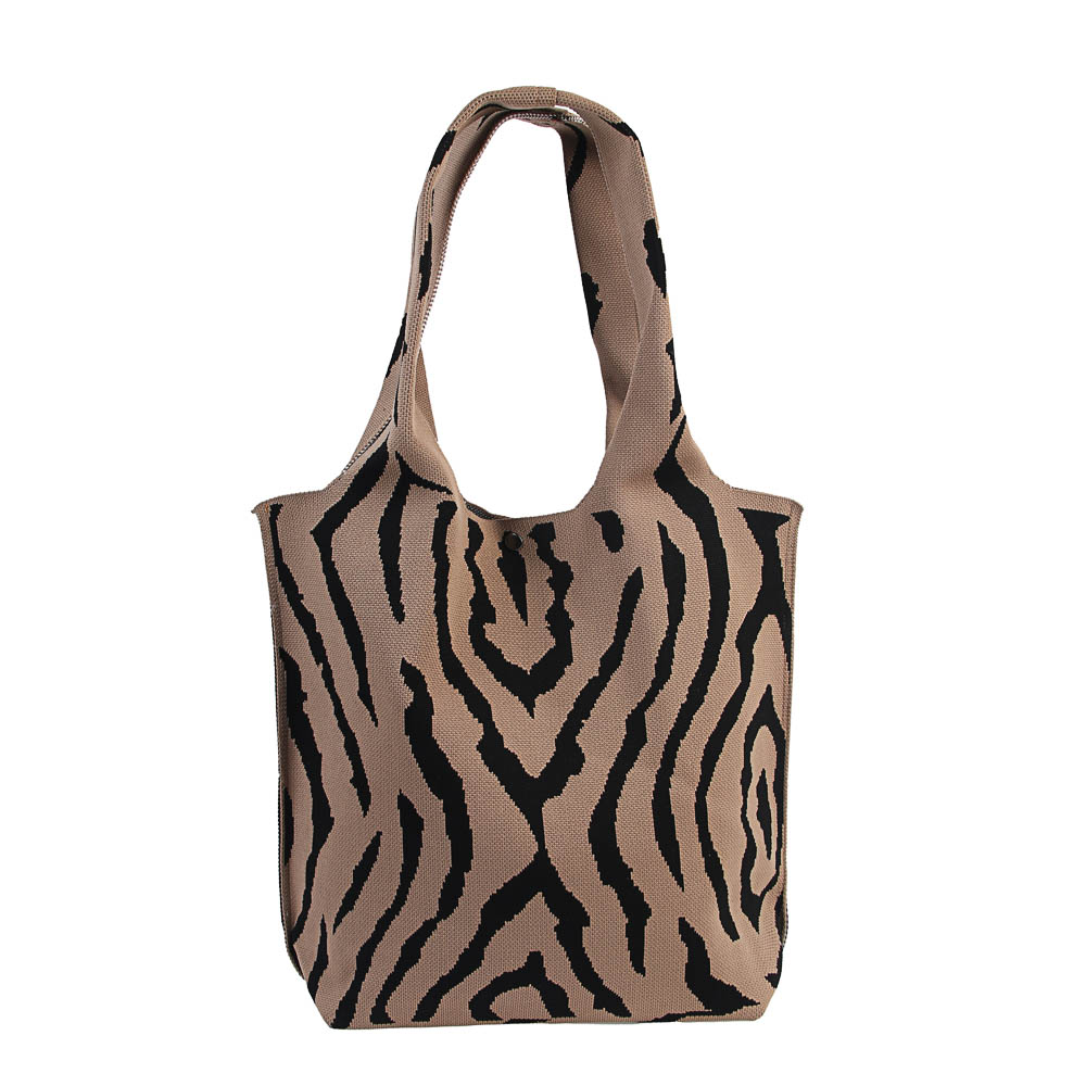 Сумка женская трикотажная тм ЮL Check, полиэстер, 35х40см, 3 цвета - #2