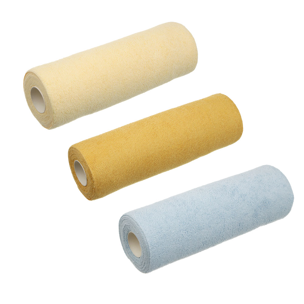 Набор салфеток в рулоне тм VETTA Орра, 20 шт, 28х28 см, 180 г/кв.м, 3 цвета, полиэстер - #1