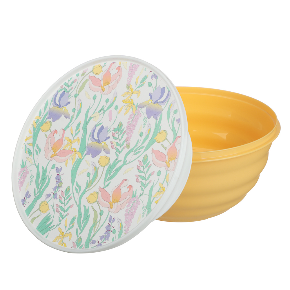 Ботаника Миска Latina 2,1л с крышкой, пластик, 3 цвета - #5