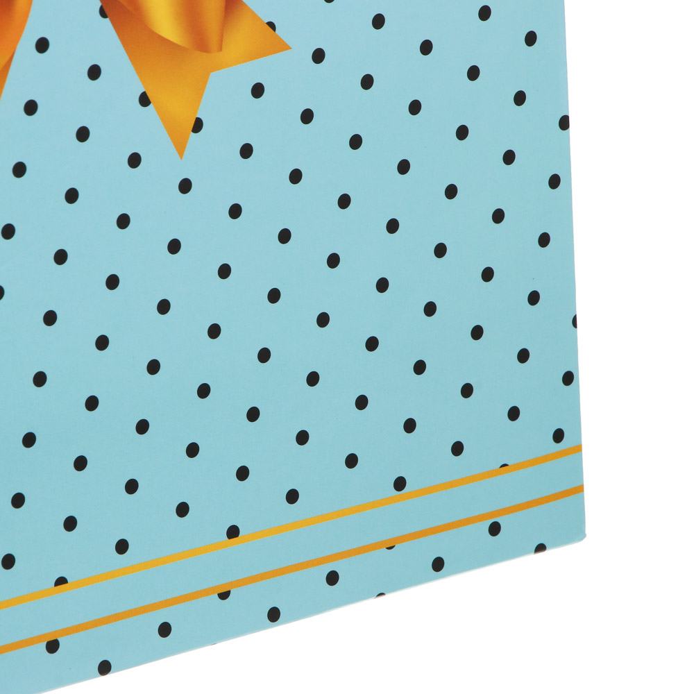 Пакет подарочный бумажный тм LADECOR M 23x18x10 см, 4 дизайна - #4