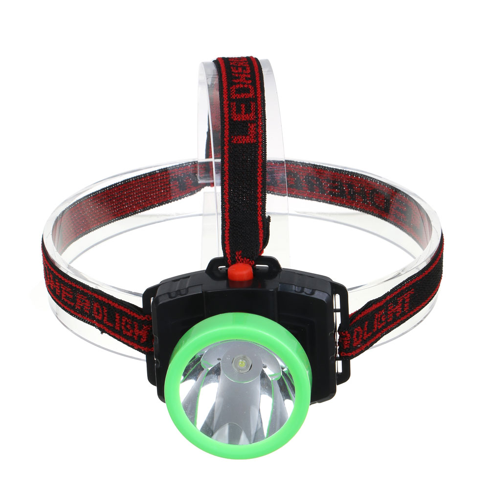 РОКОТ Фонарь налобный, 1 LED, 2 режима, 3хАА, 55х63х70 мм - #2