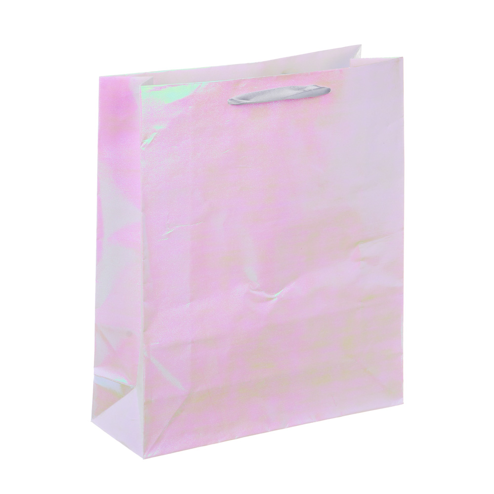 Пакет подарочный бумажный, блестящий перламутр, 23x27x8 см, 7 цветов - #2