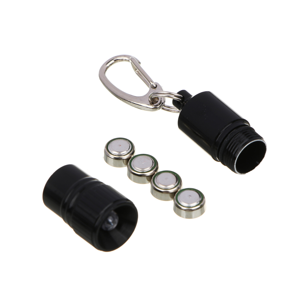 ЕРМАК Фонарик-брелок, 1 LED, 1 режим, 4xLR41, 4х1,3см - #3