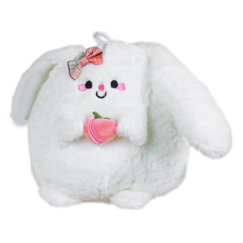 Мягкая игрушка "Зайка с клубникой" - #1