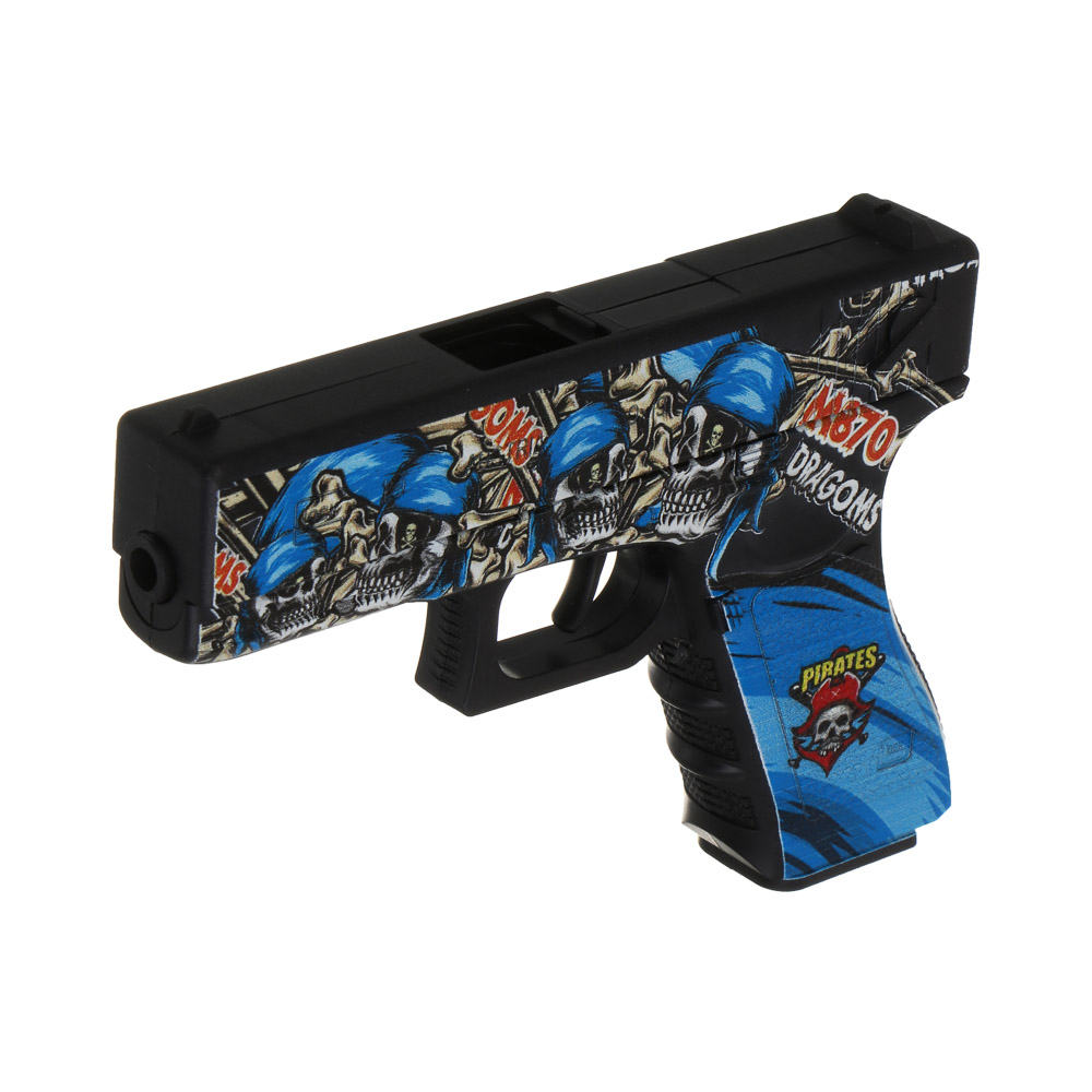 ИГРОЛЕНД Пистолет "Спецагент", гидрогелевые пули, PP, 20х14х4 см, 2 дизайна - #5