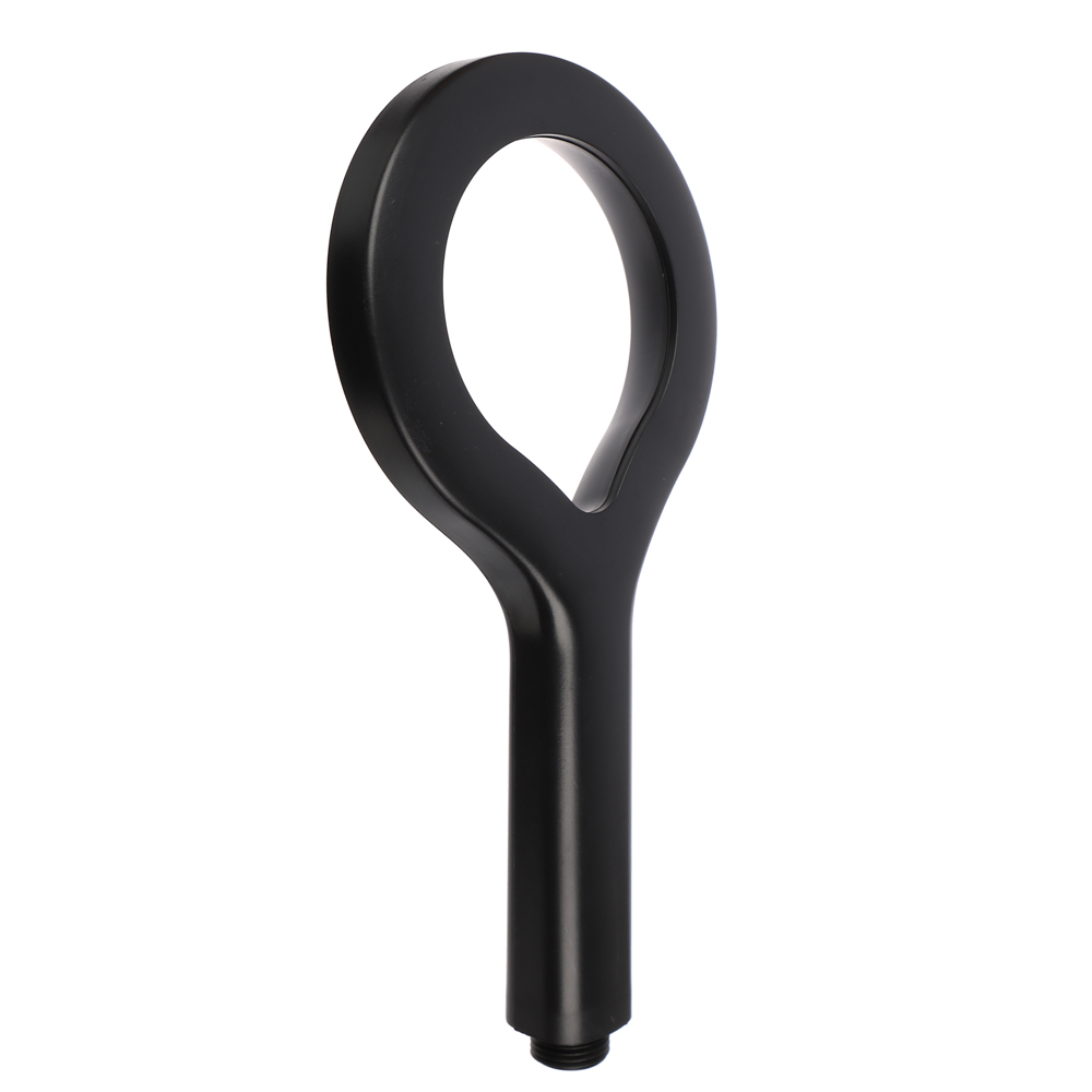 Лейка для душа, 1 режим, 120мм, черный - #4