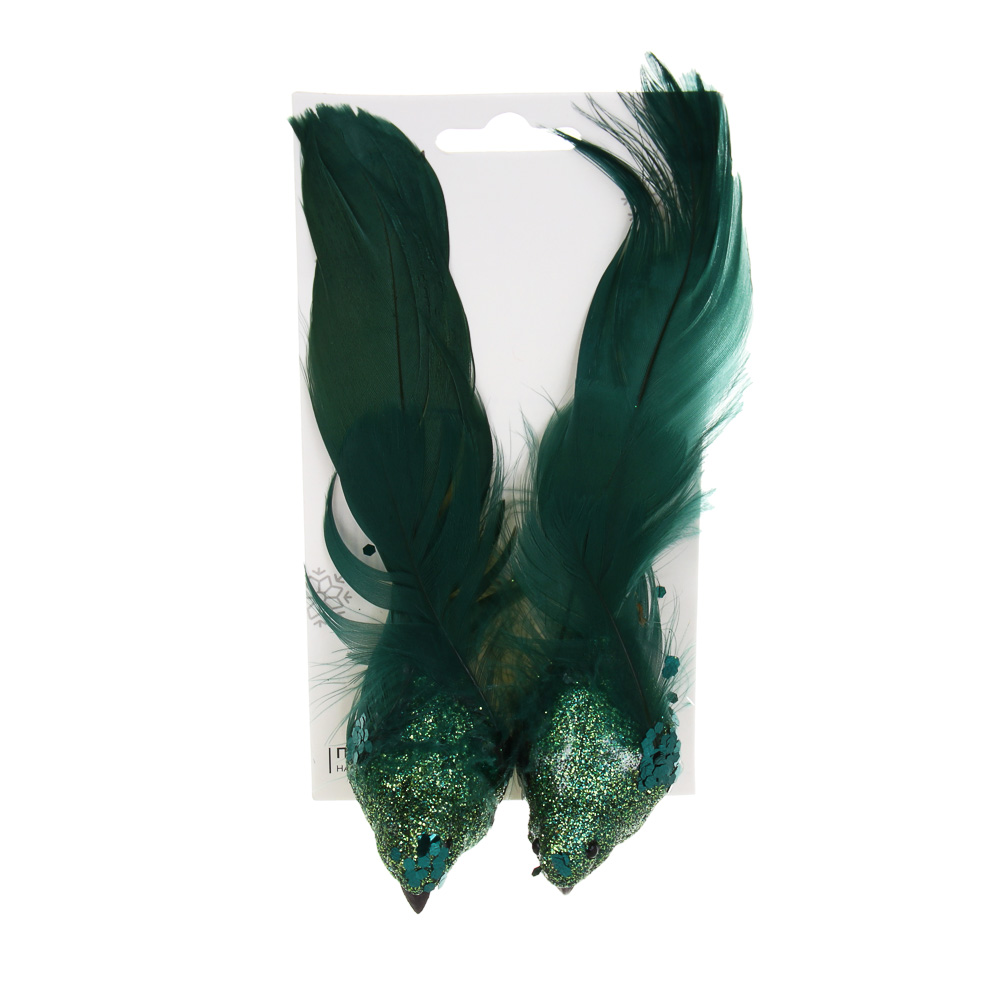 СНОУ БУМ Птицы на прищепке 2шт, 3x14 см, пластик, 26-611 - #5