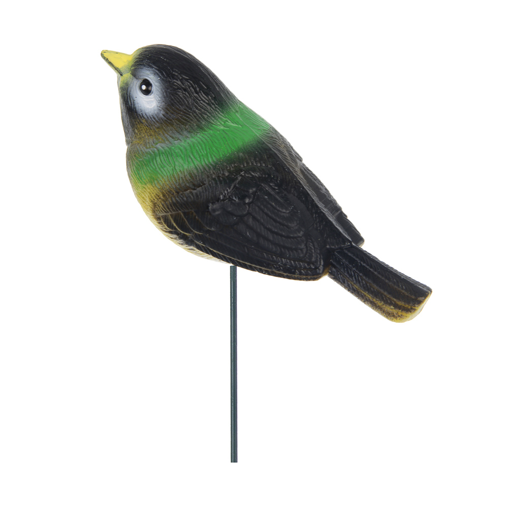 Фигурка на стержне "Птица" тм INBLOOM, 13х6х60см, полистирол, металл - #4