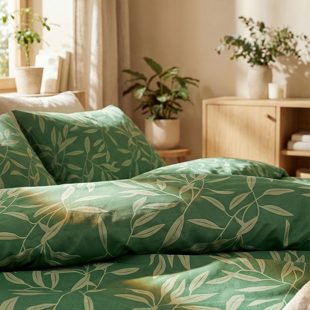 PROVANCE Мосс Комплект постельного белья 1,5 (4 предмета), микросатин, 100% полиэстер, 2 дизайна - #15