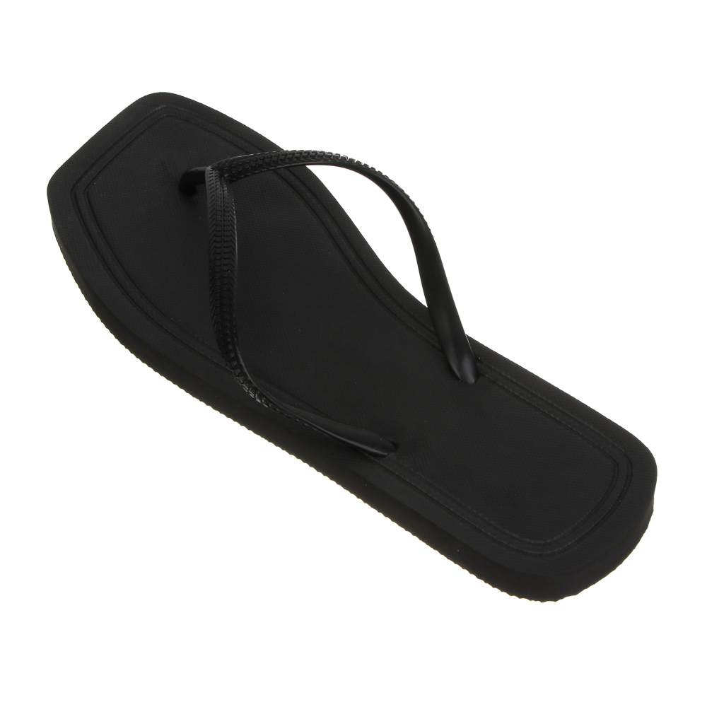 Сланцы пляжные, размер 42-43, ЭВА, черные, #1 - #4